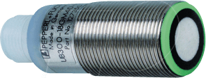 P+F UB800-001 - Ultraschall-Sensor, Schaltausgang, Steckverbinder M12, IP65