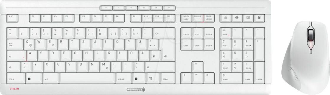 JD-8550DE-0 - Tastatur-/Maus-Kombination, Funk, Layout: Deutschland