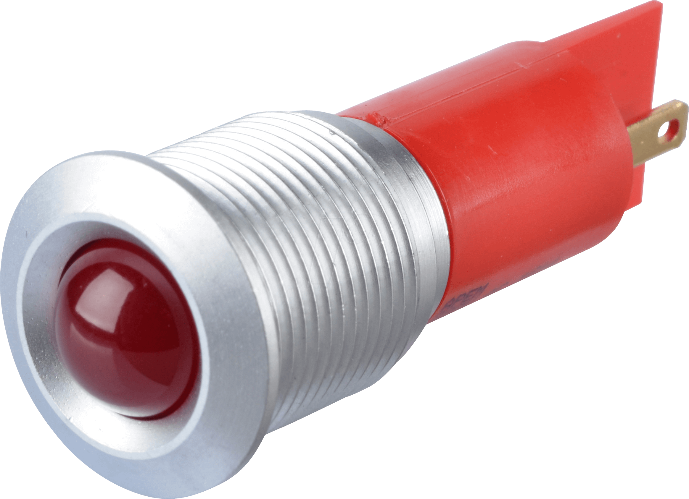 APM Q16P1C R24E - LED-Signalleuchte, rot, 24 V, Ø 16 mm, vorstehend, FASTON