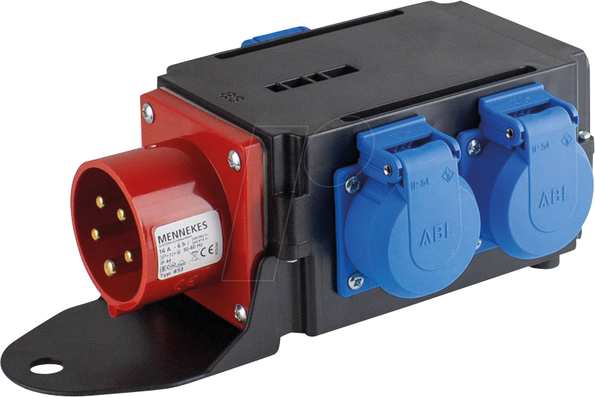 AS-SCHWABE 60524 - MIXO Stromverteiler SAAR, 16 A