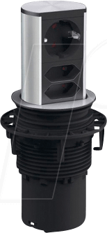BACH 928.003 - Steckdoseneinheit ELEVATOR, 3-fach Typ F - CEE 7/3