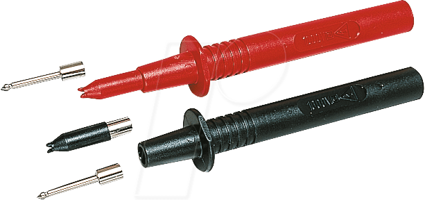 PRUEF 411SW - Prüfspitze, 1000 V-CAT II 36 A, schwarz