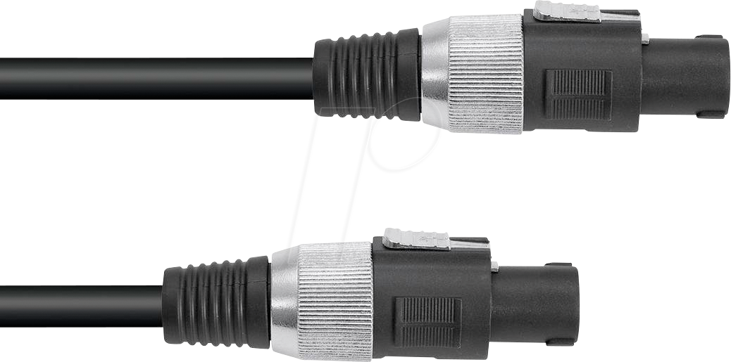 OMNI 3022130P - Lautsprecherkabel 2 x 2,5, 20 m, schwarz