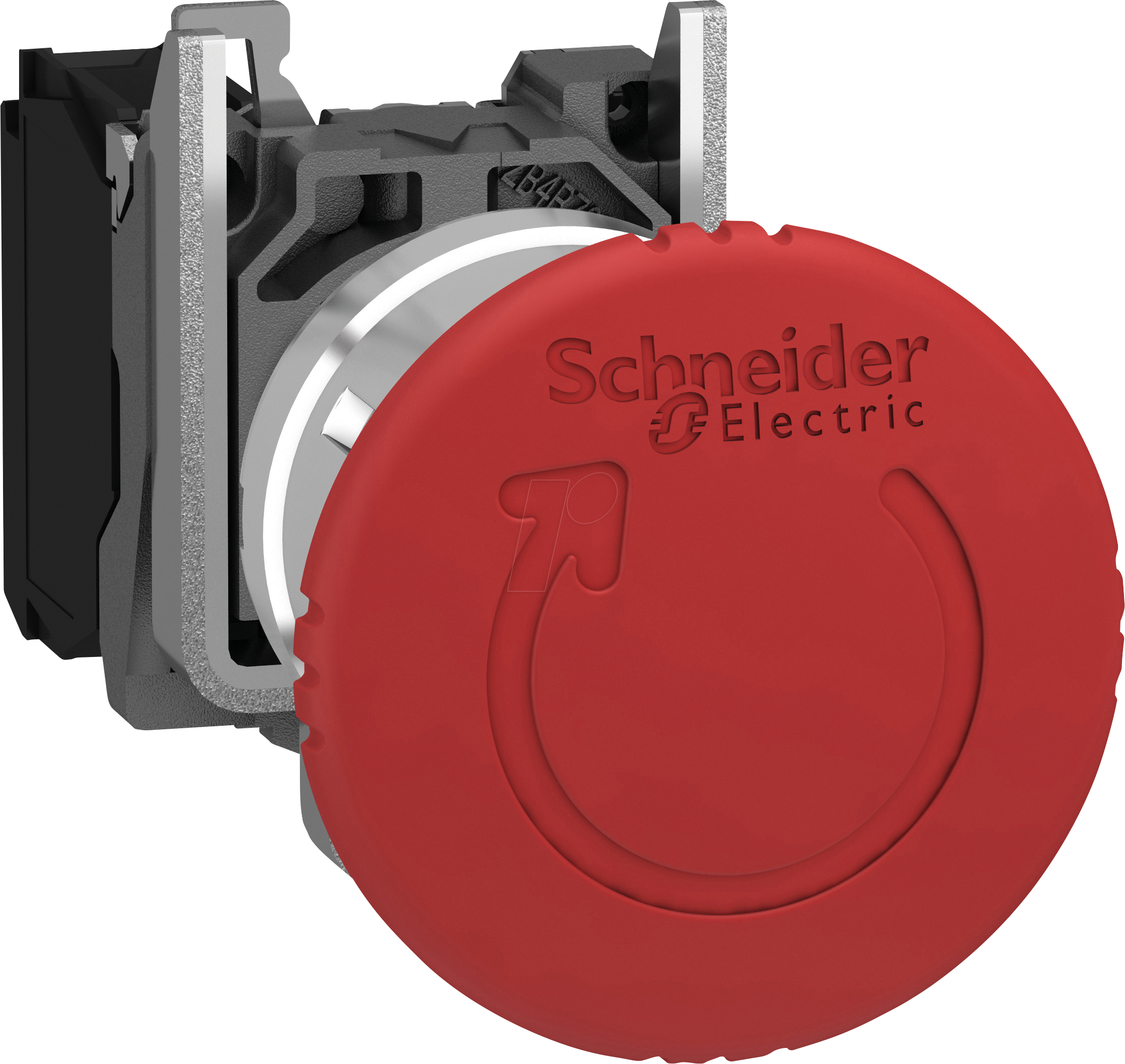 XB4BS8442 - Not-Aus-Schalter, Harmony XB4, 22mm, rot, Drehentriegelung, 1Ö