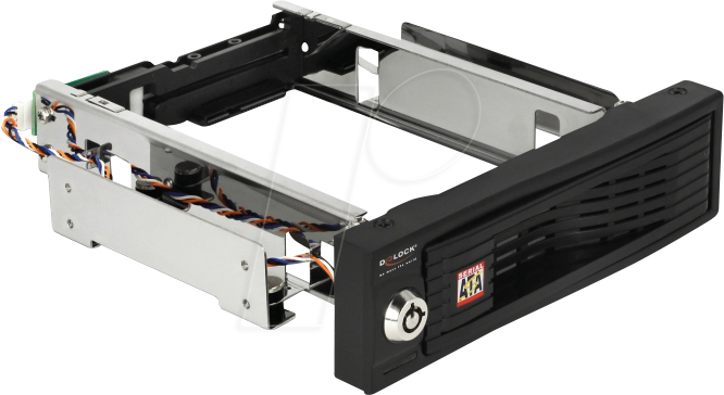 DELOCK 47191 - 5.25'' Wechselrahmen für 1 x 3.5'' SATA HDD