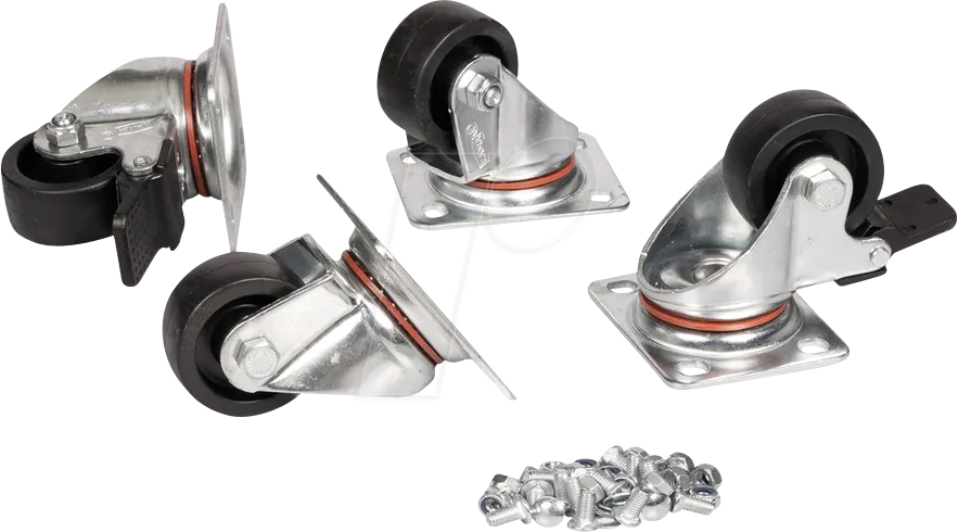 Thumbnail - ROLINE 26210079 - Lenkrollen für Server- und Netzwerkschränke, bis 250 kg