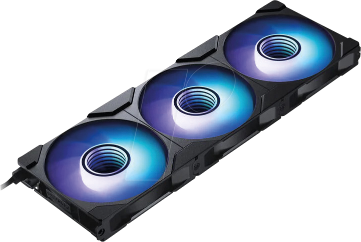 PHT F120M25RBK3P - PHANTEKS M25 Gen2, D-RGB, Reverse, 120mm, schwarz, 3P