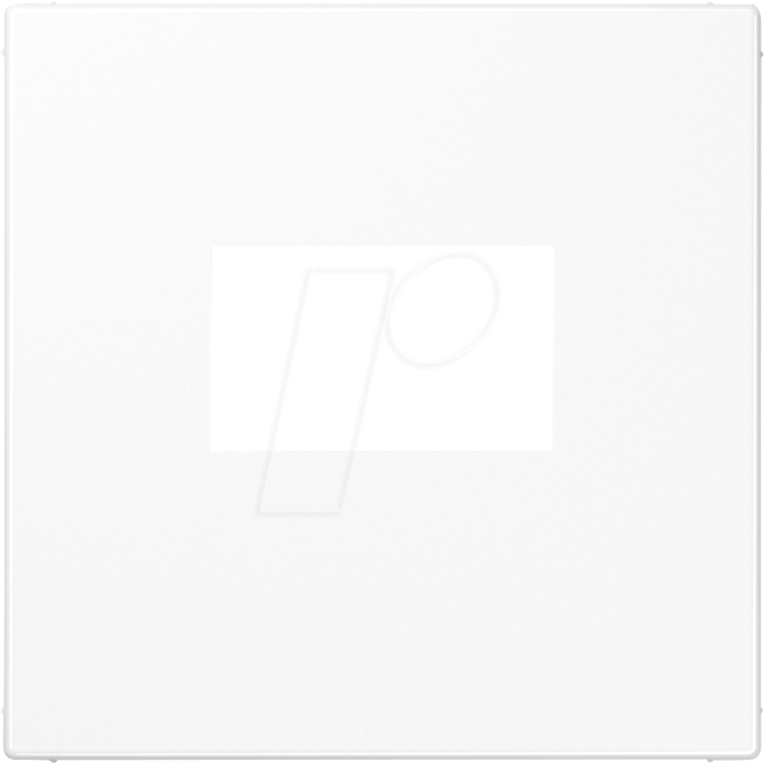 JG LS1969 USB - Abdeckung für USB-Ladegerät, alpinweiß