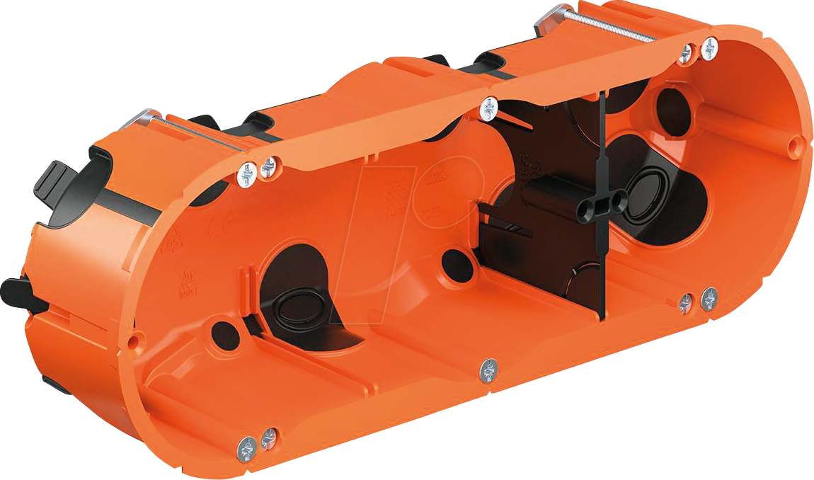 KAISER 9253-22 - Geräte-Verbindungsdose O-range ECON® 3, luftdicht, Tiefe 48 mm