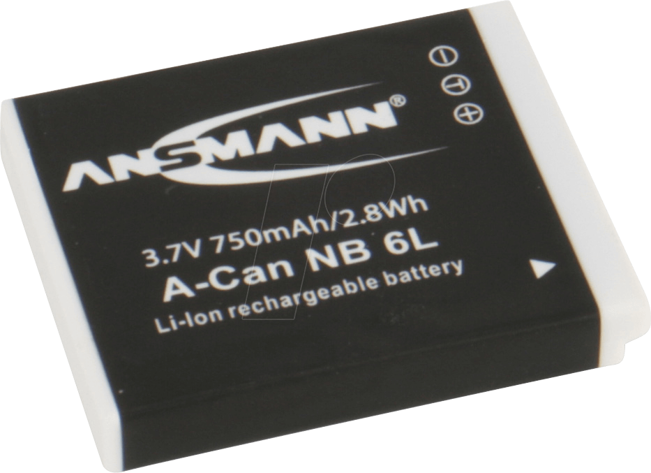 ANS 5044453 - Akku, Digitalkamera, kompatibel, 750 mAh, Canon