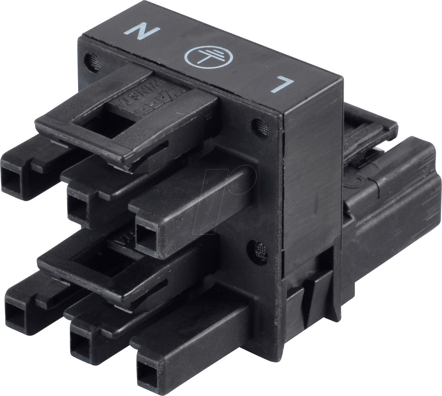 WAGO 770-636 - WINSTA® MIDI, h-Verteiler 1xStecker / 2xBuchse