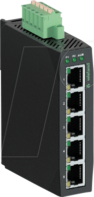 WIENET UMS 5-L - Switch, 5-Port, Fast Ethernet