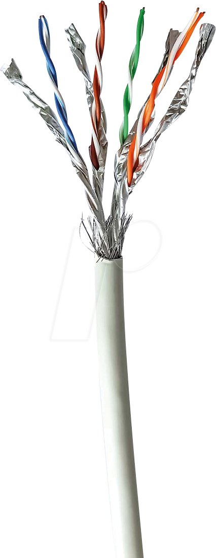 N CCBG8548GY50S - Cat.7 Netzwerkkabel, S/FTP, grau, 50 m