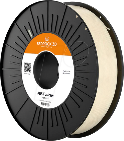 BEDROCK 3D 23590 - Filament, ABS Fusion+, natural, 2,85 mm, 750 g