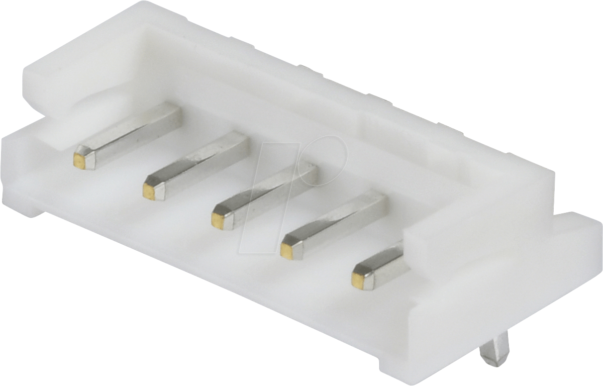 JST EH5P ST90 - JST - Stiftleiste, 90°, 1x5-polig - EH