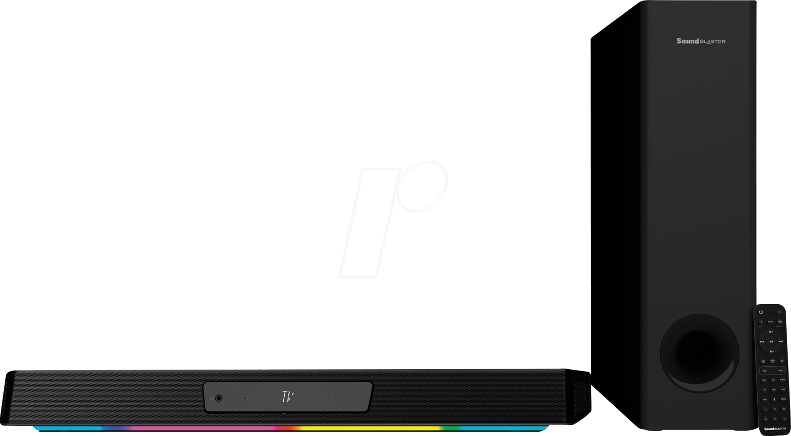 CREATIVE SBK V2X - Soundbar, Gaming, 2.1, HDMI, schwarz