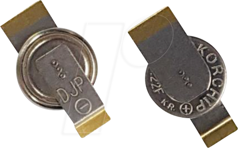 KO DMS3R3224RF - SuperCap SMD Kondensator, 0,22 F, 3,3 V, 6,8 x 1,4 mm