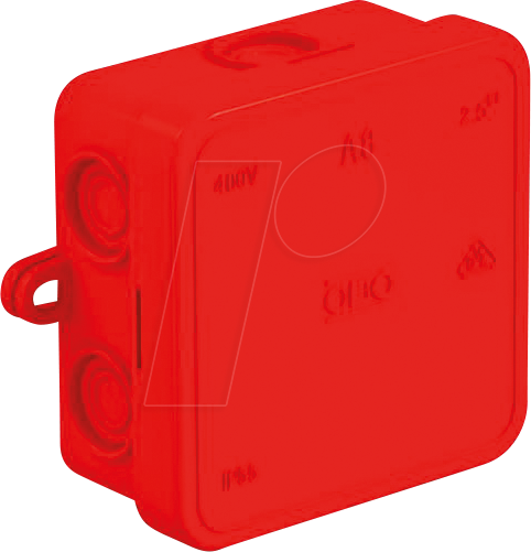 OBO 2000059 - Kabelabzweigkasten A 8, rot
