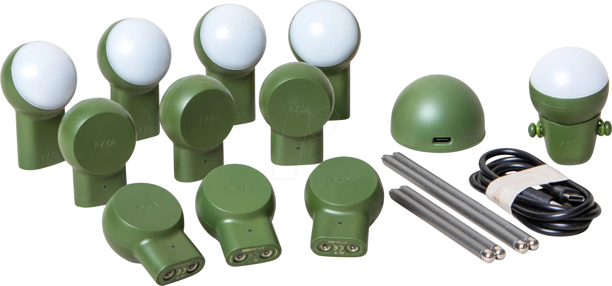 FYTA JUNGLE - Pflanzensensor Kombipaket ''Jungle'', mit Bodenstäben