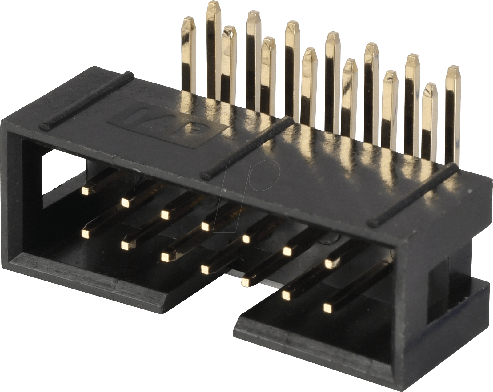 Thumbnail - WSL 14W - Wannenstecker, 14-polig, gewinkelt