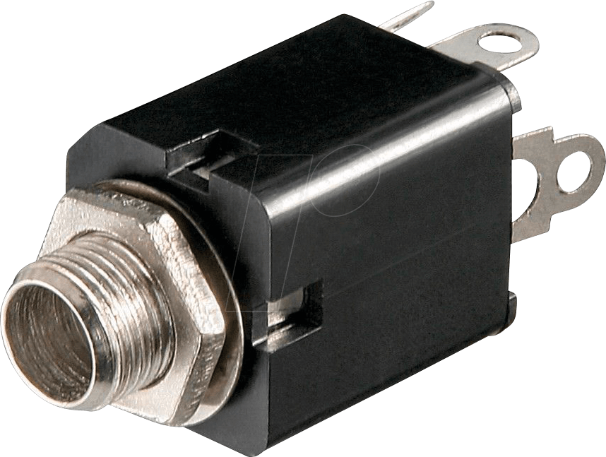 EBSSV 63 - Klinkeneinbaubuchse, 6,3 mm, Stereo