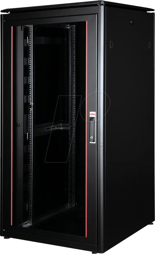 ROLINE 26210227 - 19'' Netzwerkschrank, 32 HE, 800mm Tiefe, schwarz