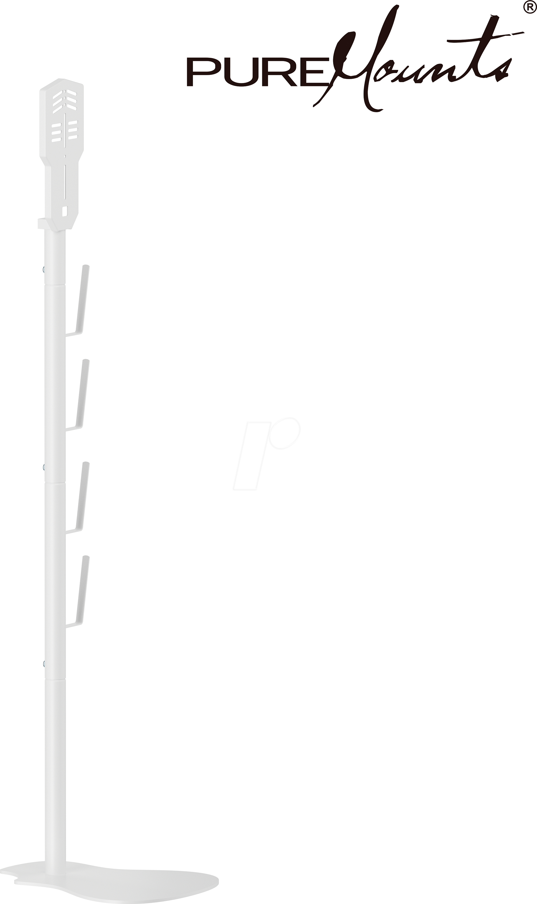 PM-VAC-91 - Puremounts Staubsaugerständer universell, weiß