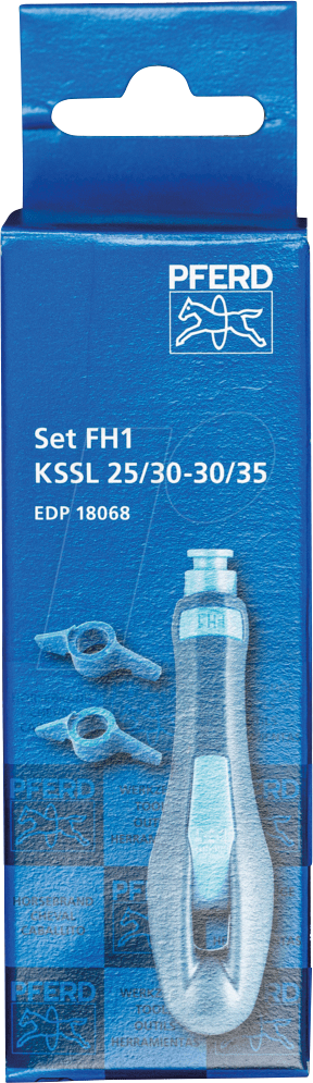 Thumbnail - PFERD 12600030 - Feilenheft FH1-Set mit Schärflehren 25/30-30/35°