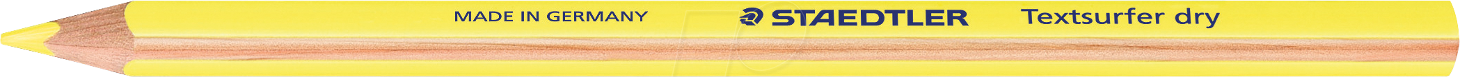 STAEDTLER 128641 - Trockentextmarker, 9 mm, neongelb