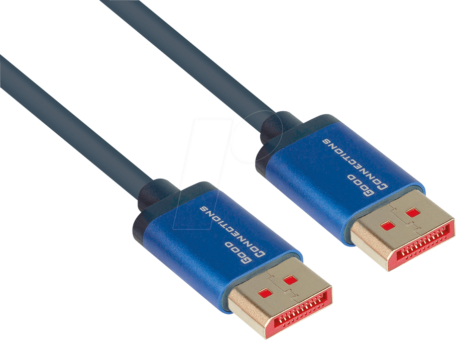 GC 4814-SF005B - DisplayPort Kabel, DP1.4 Stecker, Flex, 8K@60 Hz 0,5 m