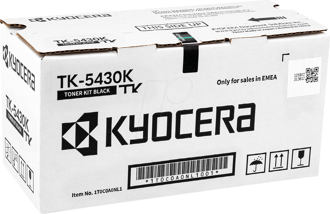 TONER TK 5430K - Toner, Kyocera, schwarz, TK-5430K, original