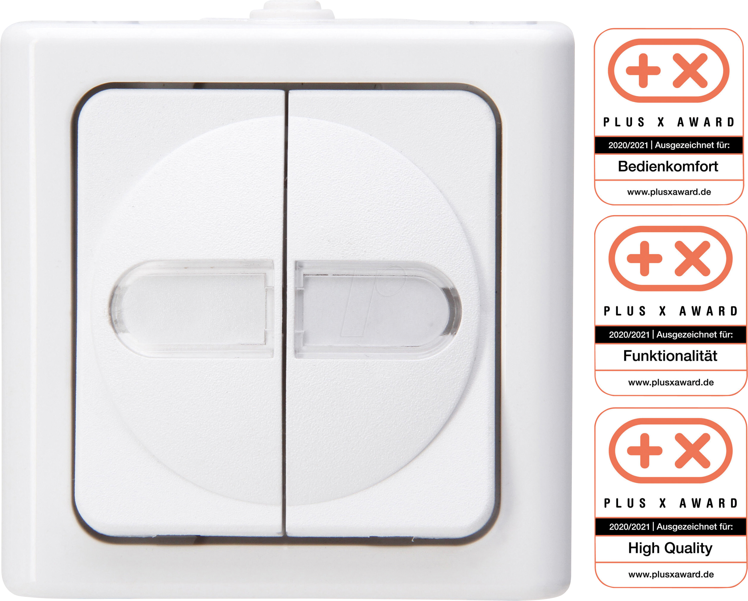 EL BE 560502004 - BLUE ELECTRIC - Serienschalter, arktisweiß