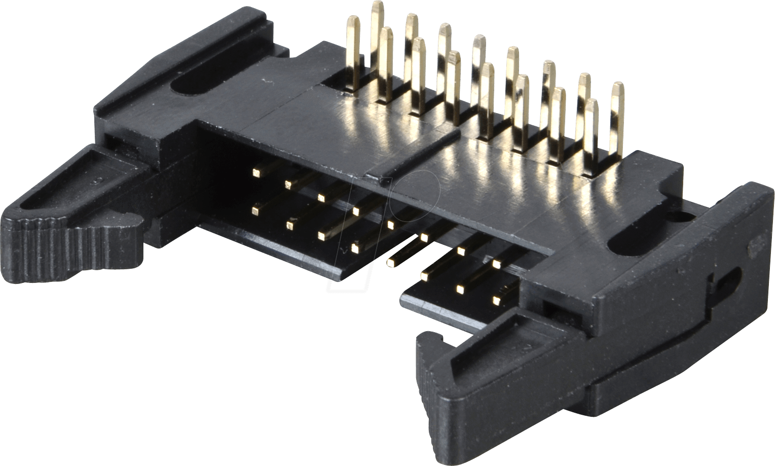 PSL 16W - Pfostenstecker, 16-polig, mit Verrieglung, gew.