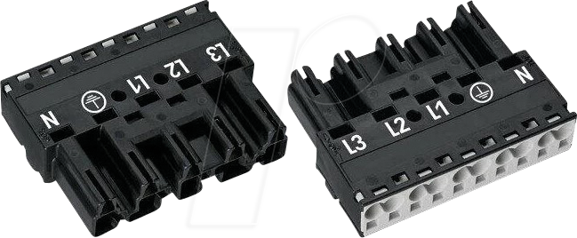 WAGO 770-215 - WINSTA® MIDI Stecker, 5-pol, ohne Zugentlastung