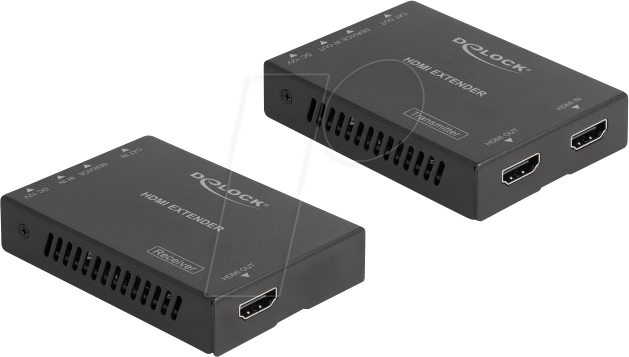DELOCK 65955 - HDMI Extender über Cat.6, 4K 60 Hz, 50 m