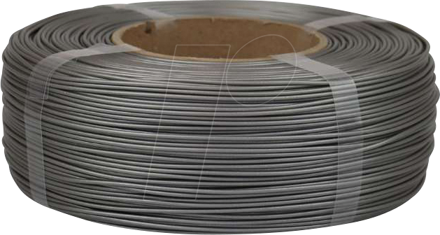 M4P 20027 - Filament, PLA, 1,75 mm, Graualuminium, 1 kg, Refill