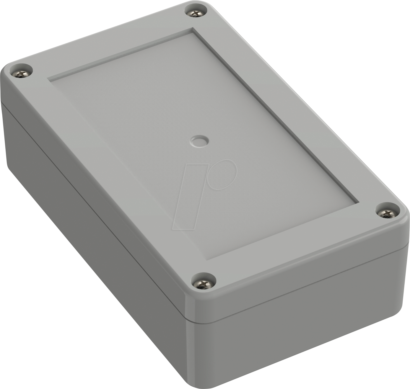 6U07130804017 - Industriegehäuse, 125 x 75 x 37,2mm, IP65, lichtgrau