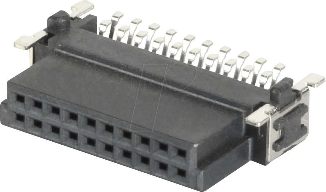 MPE 715-4-020 - Federleiste SMD, 20 polig, 500 V / 1,6 A