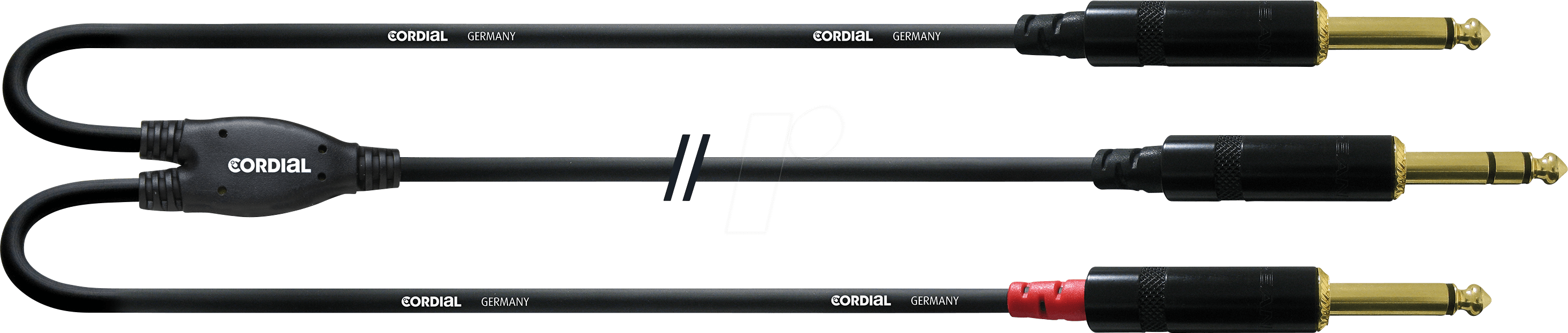 CFY-VPP 1,5 - Y-Adapterkabel, Klinkenstecker, 1,5 m