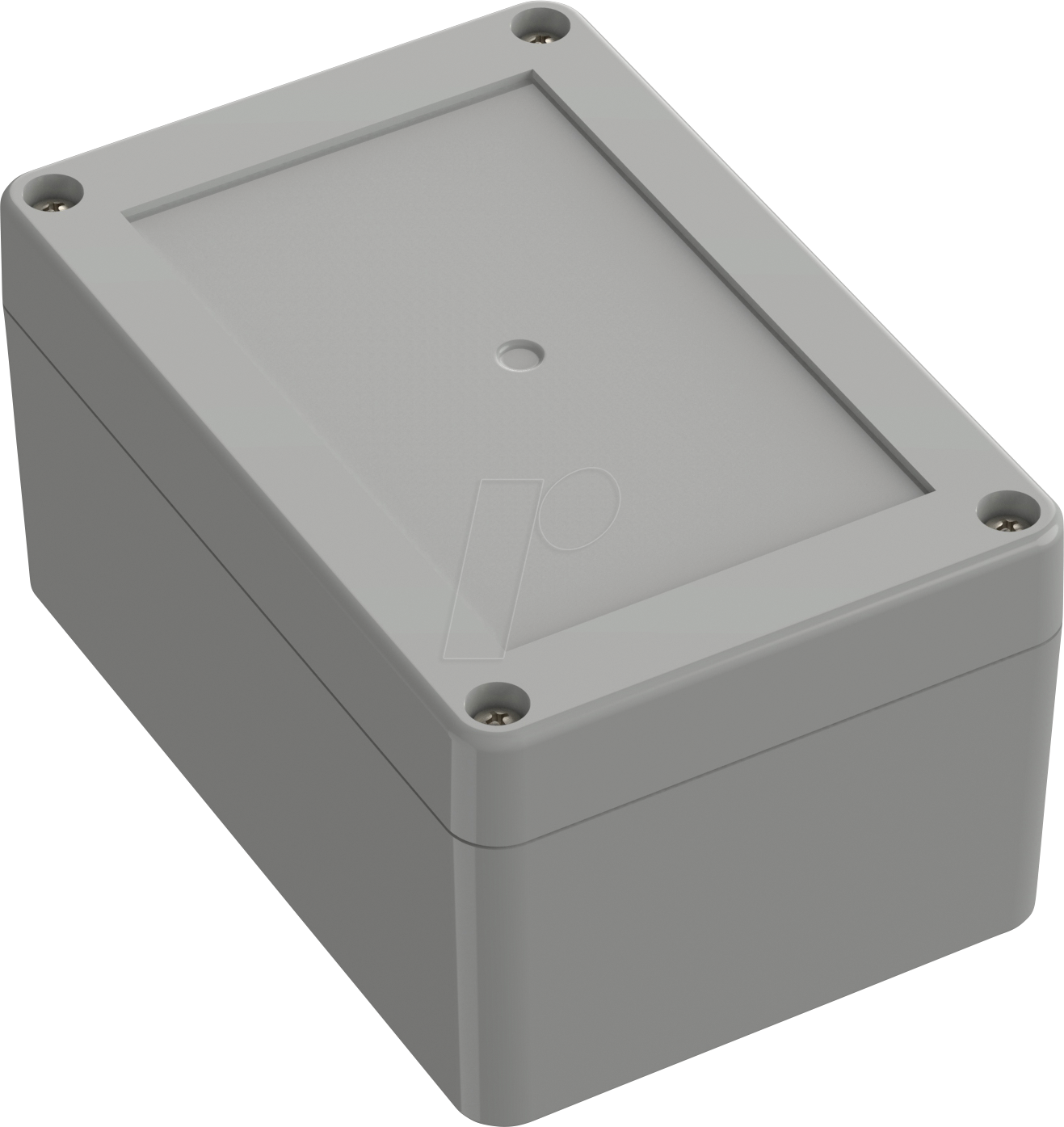 6U07120806017 - Industriegehäuse, 120 x 80 x 60,2mm, IP65, lichtgrau