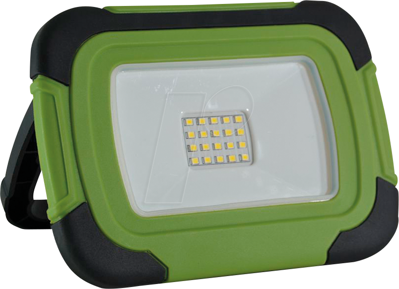 VT-20038 - LED-Arbeitsleuchte 10 W, 700 lm, Akku, grün/schwarz, IP44