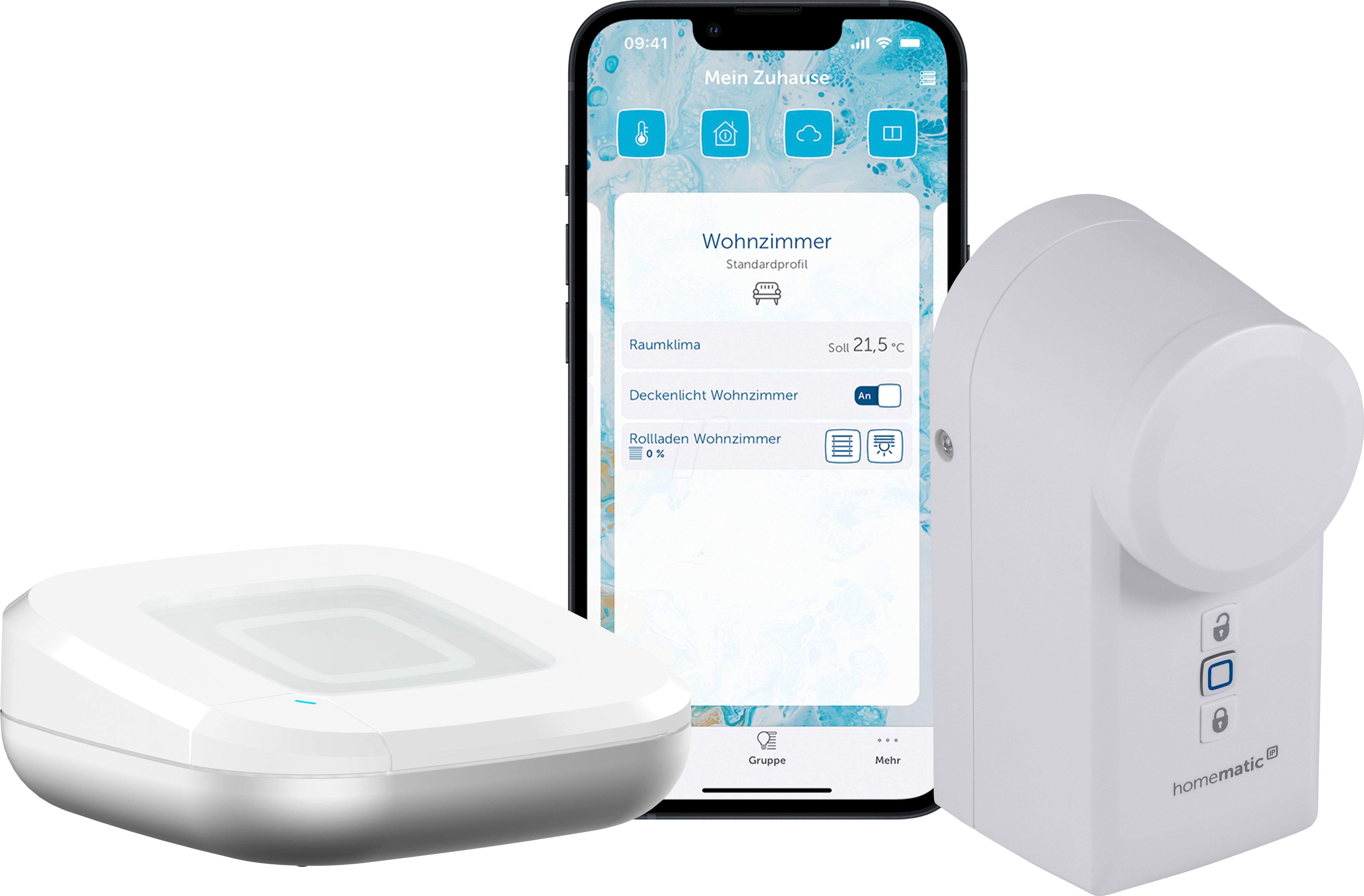 HMIP HAP2-DL - Starter Bundle Zutritt, Türschloßantrieb