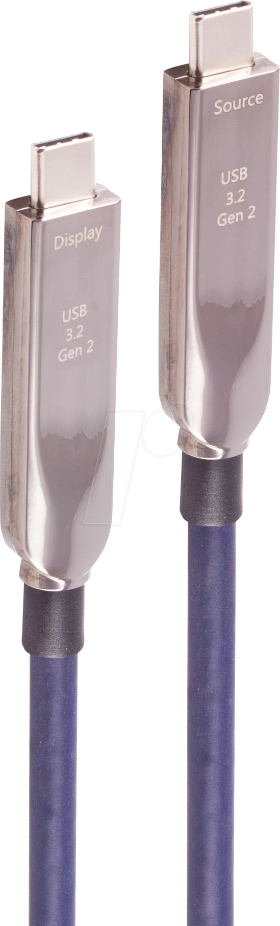 SHVP BS30-44061 - USB 10Gb/s Hybridkabel, C-Stecker > C-Stecker, 7,50m, blau