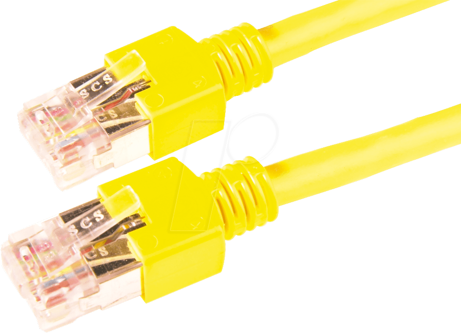 PATCH-300 5 GE - Categorie 5e, 300MHz, SF/UTP, 5 m, gelb