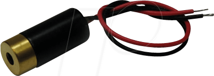 PICO 70105797 - Punkt Lasermodul, rot, 650 nm, 3-12 VDC, 10x22 mm, Klasse 2