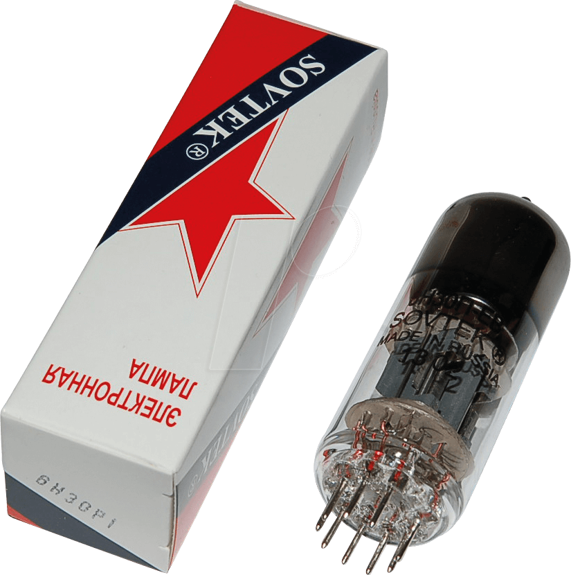 TUBE 6H30PI-EB - Elektronenröhre, Doppeltriode, Noval, 9-pol, 6,3 V