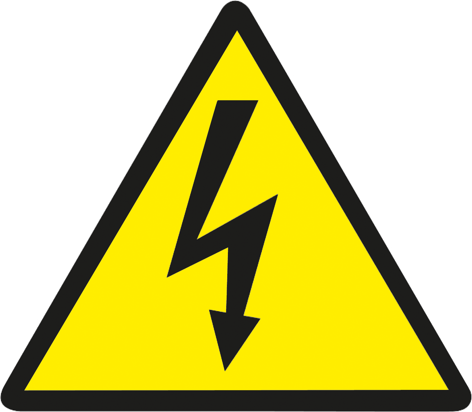 W 74311-2 - Warnaufkleber: Gefährliche Spannung