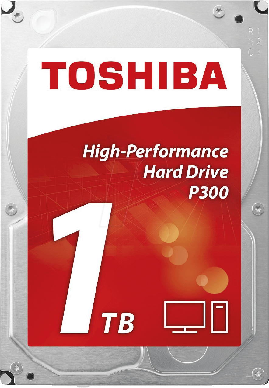 HDWD110UZSVA - 1TB Festplatte Toshiba P300 - Desktop
