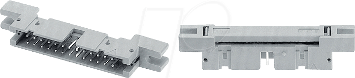 3M 46106050 - Wannenleiste, 10 pol, Stifte, DIN 41651