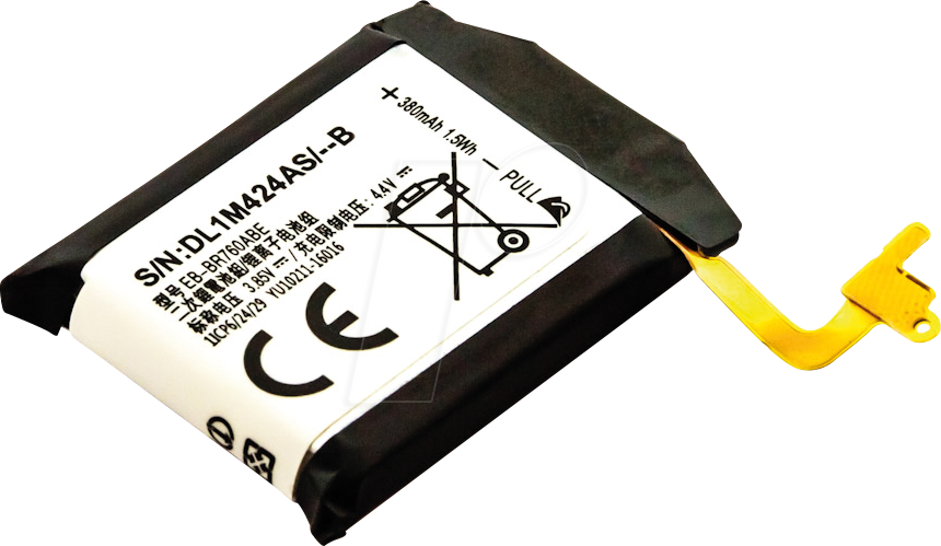 AKKU 31187 - Ersatzakku, Gear S3 Classic, Li-Po, 380 mAh